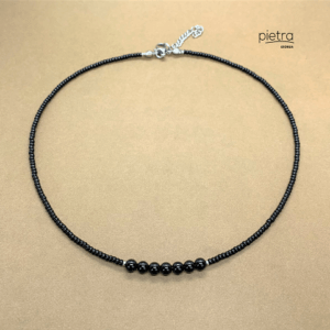 შავი ტურმალინის ყელსაბამი