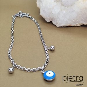 ფოლადის ფეხის სამაჯური (Evil eye)