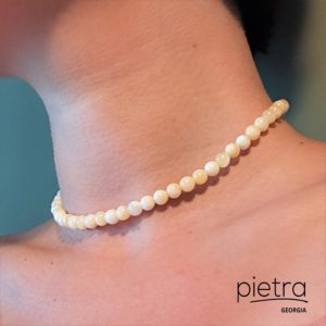 ჟადეიტის (Honey Jade) ყელსაბამი