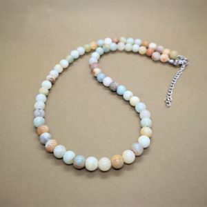 ამაზონიტის ყელსაბამი