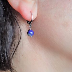 ლაზურიტის საყურე