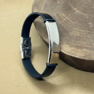 ტყავის სამაჯური ინიციალებით