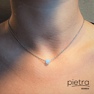 აქვამარინის ყელსაბამი